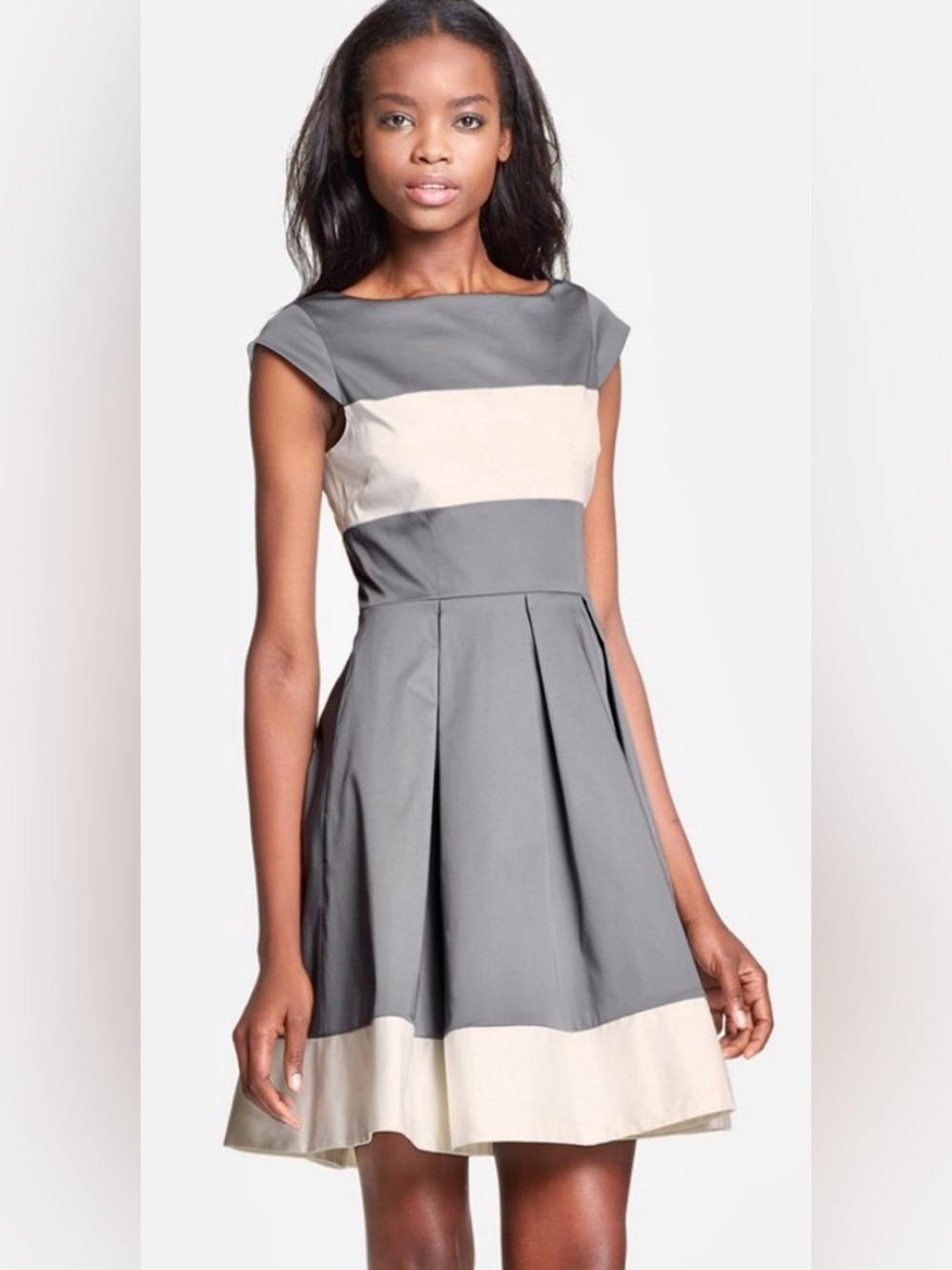 Kate Spade New York Adette Fit & Flare Colorblock Dress